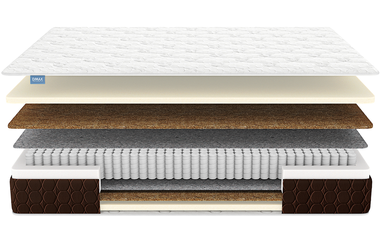матрас Dimax Мега Медиум лайт 1 Dimax Мега Медиум лайт
